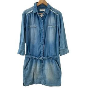 Etienne Marcel Denim-Look Dress